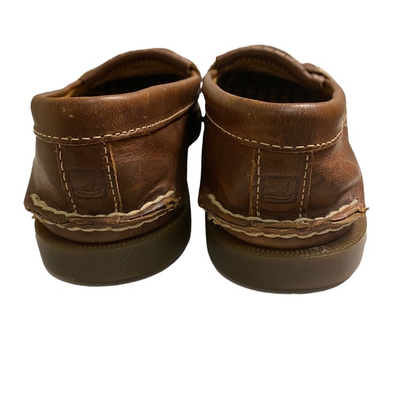 Sperry Top Sider Brown Kiltie Penny Loafers - Picture 5 of 8